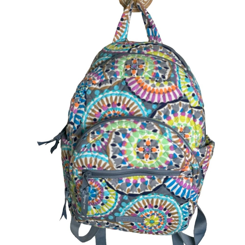Vera Bradley Essential Compact Backpack in Sunny Medallion - NWT